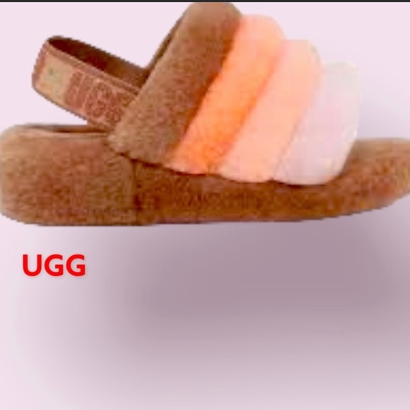 UGG Shoes Ugg Fluff Yeah Slide Ombre Sz 8 Nwob Poshmark